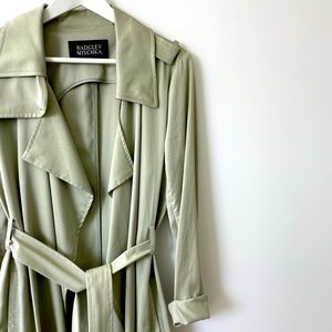 Badgley Mischka trench coat
